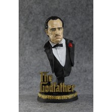 Pwul Works The Godfather ( God Father ) Marlon Brando / Don Corleone Büst / Figür 18CM Boyut