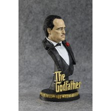 Pwul Works The Godfather ( God Father ) Marlon Brando / Don Corleone Büst / Figür 18CM Boyut