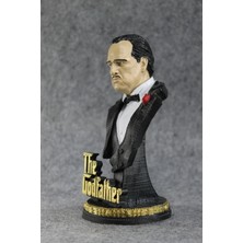 Pwul Works The Godfather ( God Father ) Marlon Brando / Don Corleone Büst / Figür 18CM Boyut