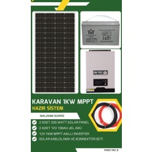 Or-Tec Karavan Güneş Enerjili 1kw Mppt Solar Sistem No: 8