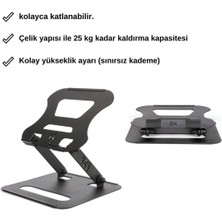 Daytona ST-809 Metal Ergonomik Katlanabilir Taşınabilir Macbook Notebook Laptop Standı