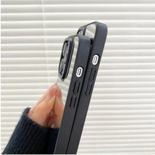 Meri Case Iphone 13 Uyumlu Silikon Çerçeve Ful Ayna Kılıf Arka Kapak