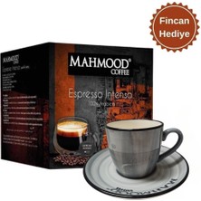 Mahmood Coffee  Espresso Kapsül 7 gr x 16 Adet ve Seramik Fincan