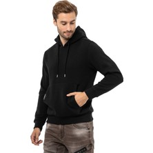 Cipo & Baxx CL557 Basic Erkek Kapişonlu Sweatshirt