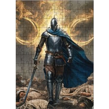 Ekart Ahşap Mdf Puzzle Yapboz Şövalye 120 Parça 25*35 cm