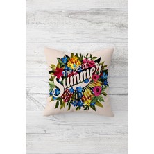 Pelangi The Best Summer Çift Tarafı Baskılı Gizli Fermuarlı Yastık Kılıfı Kırlent Koltuk Yastık Kılıfı