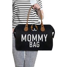 Bye Bye Mommy Bag Anne Bebek Bakım ve Kadın Çantası+Silver Anne Bebek Bakım Sırt Çantası ( Sıyah )