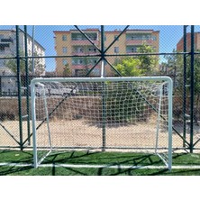 Uzman Güvenlik Filesi Kale Filesi 3X2M  1 Çift Kalınlık 6mm Derinlik 50CM Futbol Kale Filesi