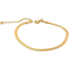 Pigado Paslanmaz Çelik Yılan Derisi Zincir Bileklik