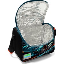 Coral High Kids  Siyah Nefti Yarış Arabası Thermo Beslenme Çantası 11765