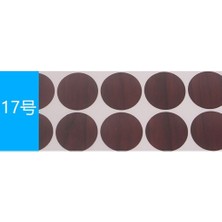 Longbang Shop No.17 Tarzı Heet Mobilya Kendinden Yapışkanlı Sızdırmazlık Çıkartmaları Masa Dolabı Delik Süs Pvc Mobilya Kapak Vida Deliği Için Çirkin Çıkartmalar (Yurt Dışından)