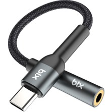 Bix BXAU2C Hi-Fi Type-C 3.5mm Kulaklık Dönüştürücü Kablo