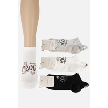 Katamino Artı Kız Çocuk Patik Çorap Pamuklu Almina 3 Adet