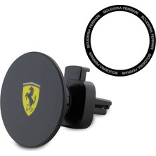 Ferrari Magnetik Araç Içi Telefon Tutucu Ferrari Orjinal Lisanslı Tutacak Havalandırma Tasarım