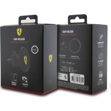 Ferrari Magnetik Araç Içi Telefon Tutucu Ferrari Orjinal Lisanslı Tutacak Havalandırma Tasarım