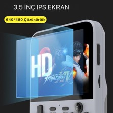 Cosmostech D007 Plus Android Taşınabilir Retro El Atarisi Game Oyun Konsolu 10.000 + Oyunlu Gri