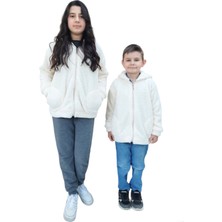 Sweet's Collection Unisex Genç Çocuk Welsoft Peluş Ceket