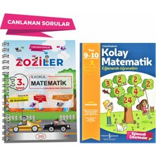 Zoziler 3.Sınıf Matematik Canlanan Soru Bankası ve Çıkartmalarla Matematik Kitabı