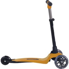 Leddy LED Işıklı 3 Tekerli Katlanabilir 2-5 Yaş Arası Max 50 kg Taşıma Kapasitesi 3 Kademeli Scooter