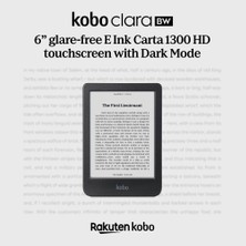 Kobo Clara BW E Kitap Okuyucu 6"