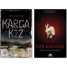 Karga Kız - Gir Kanıma - 2 Kitap Korku Gerilim Seti Erik Axl Sund John Ajvide Lindqvist