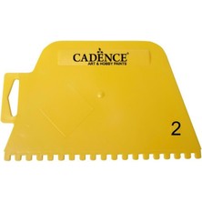 Cadence Sarı Doku Tarağı No 2