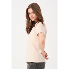 Owut Collection Owut Kadın Bisiklet Yaka Basic T-Shirt