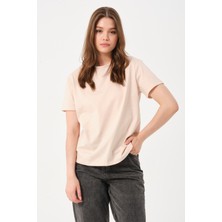 Owut Collection Owut Kadın Bisiklet Yaka Basic T-Shirt