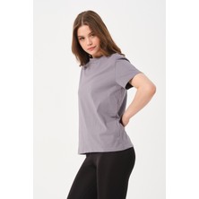 Owut Collection Owut Kadın Bisiklet Yaka Basic T-Shirt