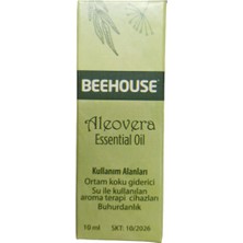 Bee House Beehouse Aleovera Esansiyel Buhurdanlık Yağı 10ML