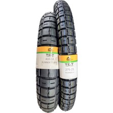 Tdt Tyres 410-18 ve 275-21 Tt Supermoto Lastik Takımı Runner