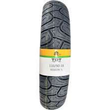 Tdt Tyres 110/90-16 Tl (Tubeless - Dubleks) Motosiklet Lastiği RİDEON1A