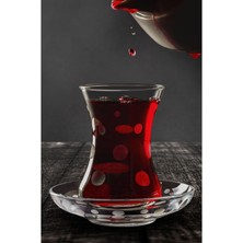 Decostyle Paşabahçe 12 Parça Puantiye Çay Seti