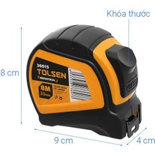 Tolsen 36015 Tolsen 8M*25 mm Şerit Metre