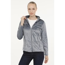 Lumberjack W-SD900 May Full Zıp Pola Mavi Kadın Polar