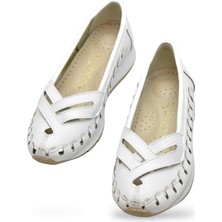 Ispartalılar 230B Rahat Ortopedik Taban Günlük Kadın Ayakkabı Babet Kadın Yazlık Ayakkabı