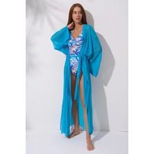 Pierre Cardin Kadın Sax Kaftan Pareo C2T1N8O142