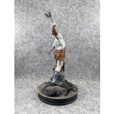 Pwul Works Azog ( Goblin ) 30 cm Yüzüklerin Efendisi Lotr Büst / Figür