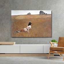 Gaagart Tekli Yatay Kanvas Duvar Tablosu Andrew Wyeth Christina'nın Dünyası