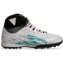 M.P. M.p  Bağcıklı Beyaz Halı Saha Futbol Ayakkabısı 241-1700GR