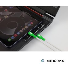 Remorax Coral Type C-C, 150 Cm, 60 Watt Power Delivery, Beyaz Kablo + Beyaz/Yeşil Uçlar