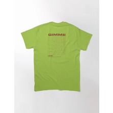 Otuz5 Gimme Love Baskılı Bisiklet Yaka T-Shirt
