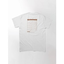 Otuz5 Gimme Love Baskılı Bisiklet Yaka T-Shirt