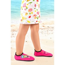 Kiko Kids Bird Havuz Plaj Kız Çocuk Deniz Terliksı 8535 Fuşya