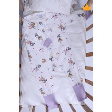 Begisa 2-8 Yaş 1 Tog Pazen Çocuk Uyku Tulumu Unisex Uzun Kollu Uyku Tulumu