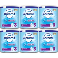 Aptamil Nutrıcıa Aptamil Prosyneo Bebek Sütü 400GR No:3 (1+ Yaş) (6 Lı Set)