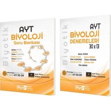 Biyotik Yayınları  AYT Biyoloji Soru Bankası - Biyoloji Denemeleri 2'li Set