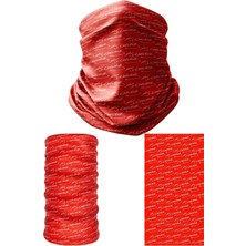 Herşey Nota Mustafa Kemal Atatürk Imzalı Dikişsiz Tüp Boyunluk Bandana Maske Saç Bandı Toka Bone