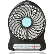 Çerçici Şarjlı Taşınabilir Mini Fan - Vantilatör