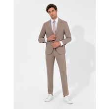 Cacharel Erkek Bej Slim Fit Takım Elbise 50260681-VR011